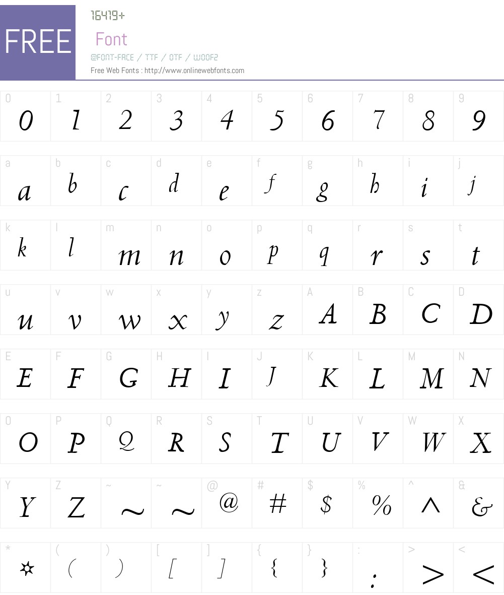 Centaur Typeface Free Download